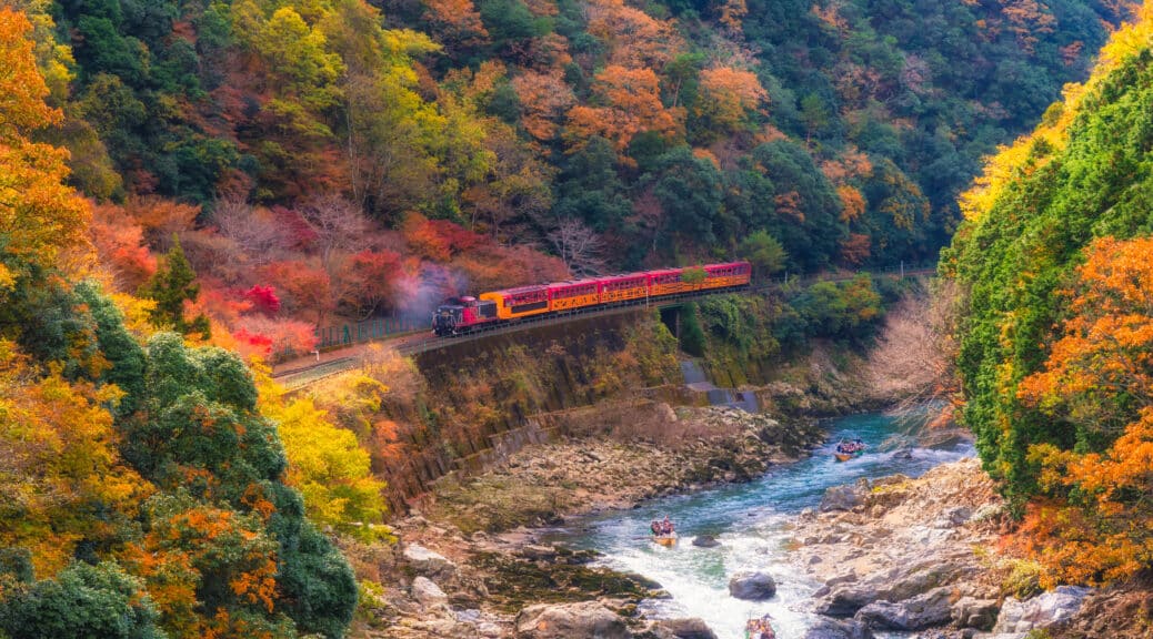 An photo of a train in scenic surroundings as a metaphor for the automated Kaptio deployments of Prodly DevOps