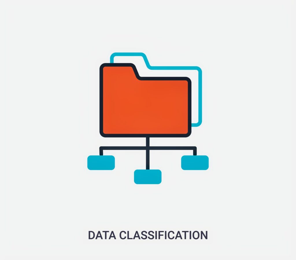 A data classification file with three types of data.