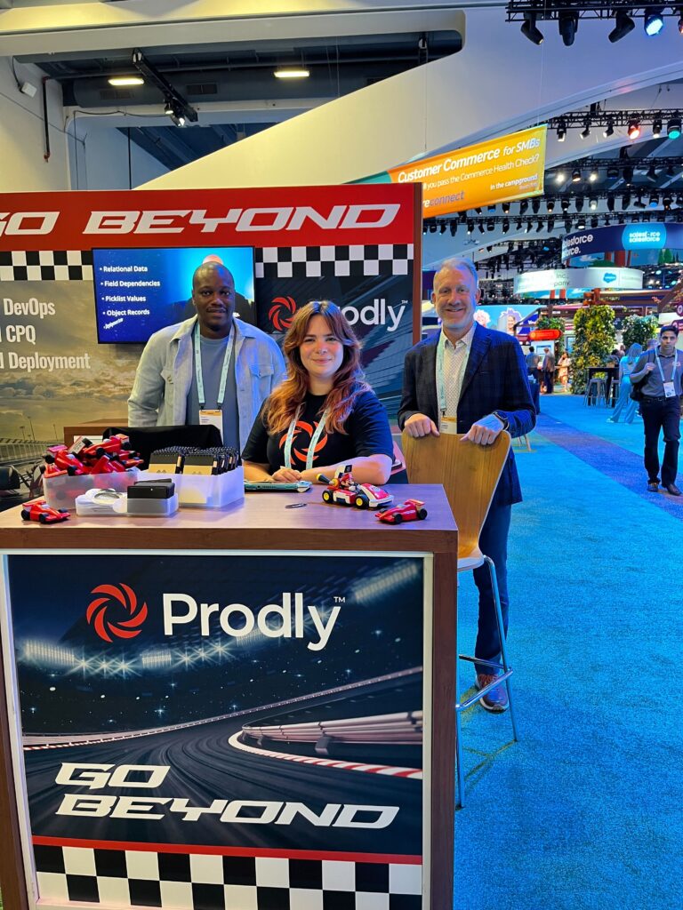 Prodigies at our booth on Dreamforce day 1.
