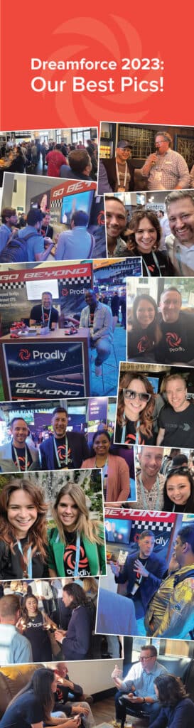 A collage of the best photos of Dreamforce 2023.