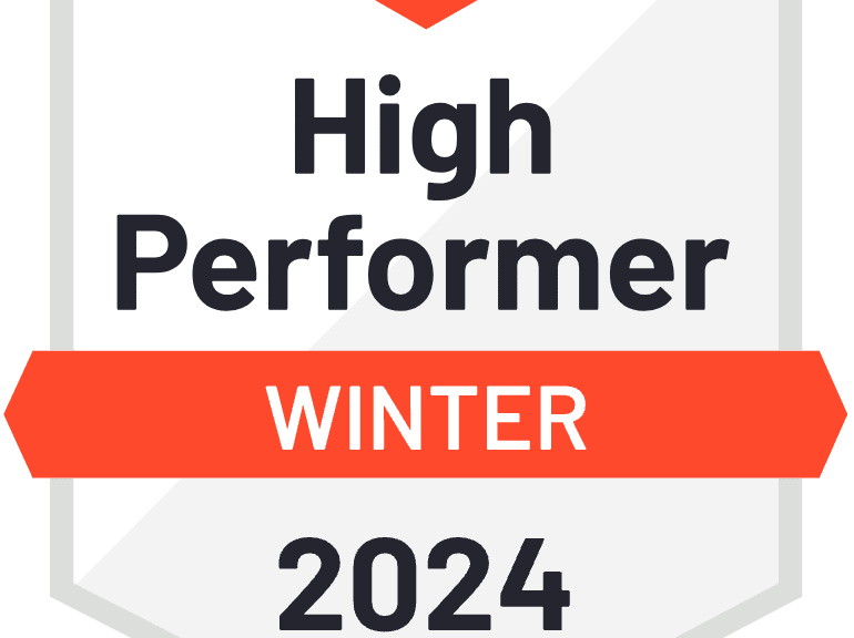 G2 reports winter 2024 high performer badge